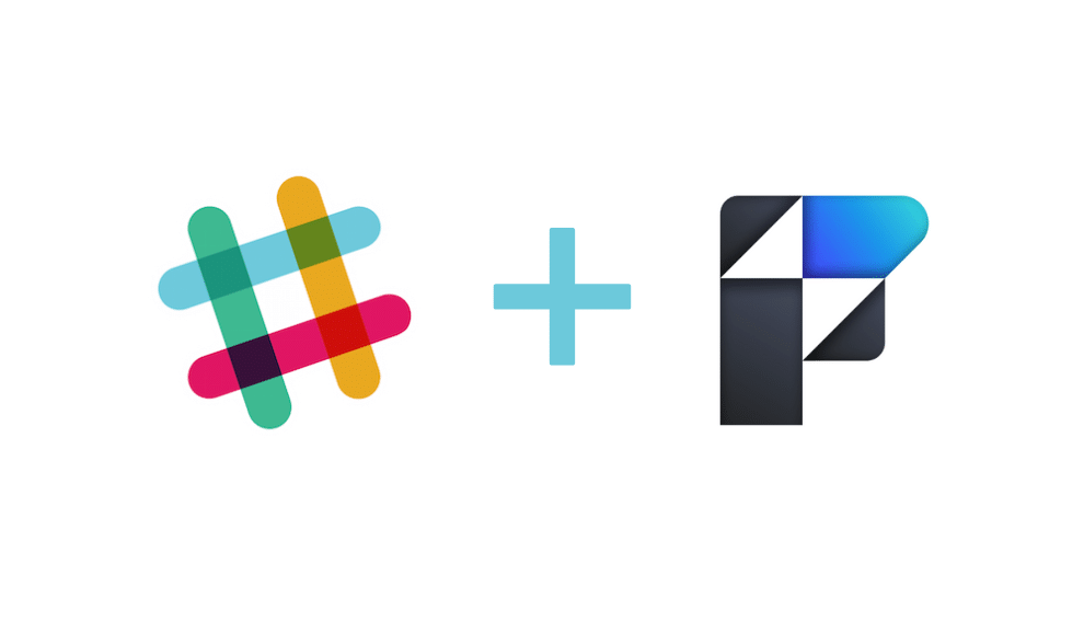 Logos for Slack and FileMaker, representing a FileMaker Slack integration