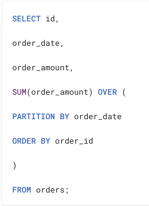 Representation of an SQL function.